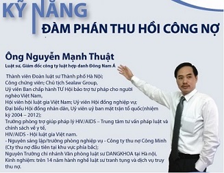 Chương trình đào tạo Kỹ năng thu hồi công nợ hiệu quả và hợp pháp